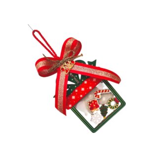 Γούρι κουτί δώρου 2026 διακοσμητικό με φιόγκο