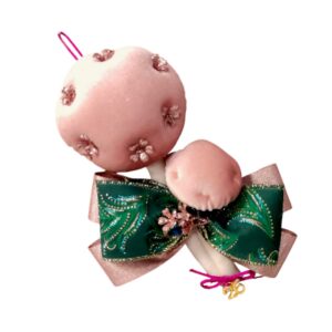 Γούρι μανιτάρι 2026 υφασμάτινο βελούδινο