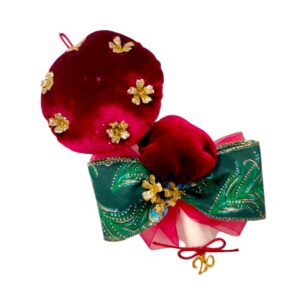 Χειροποίητο γούρι 2026 υφασμάτινο μανιτάρι σε κόκκινο χρώμα