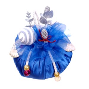 Χειροποίητη Διακοσμητική Κολοκύθα 2026 Ocean Sparkle Avenue Fashion