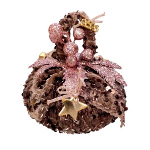 1 Υφασμάτινη Χειροποίητη Κολοκύθα 2026 Rose Gold Velvet Avenue Fashion