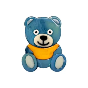 καρφίτσα αρκουδάκι από plexiglass – ένα glossy charm με στυλ και συναίσθημα.