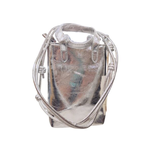 Ασημί γυναικεία τσάντα Bag to Bag – Trinity Mini Crossbody