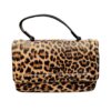 Luxury Γυναικεία Τσάντα Leopard Bag to Bag Χιαστί
